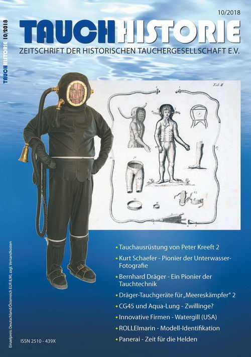 TAUCHHISTORIE - Zeitschrift der historischen Tauchergesellschaft - No. 10 - 2018