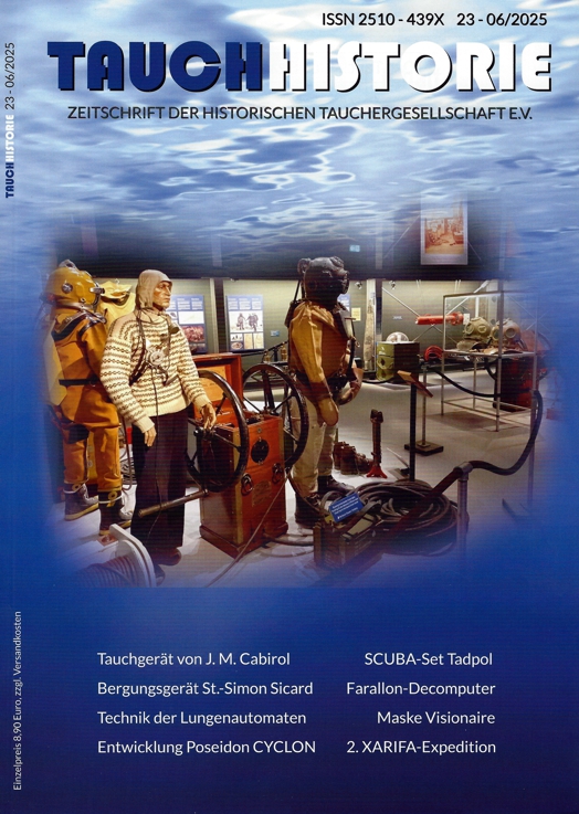 TAUCHHISTORIE - Zeitschrift der historischen Tauchergesellschaft - No. 23 - 2025